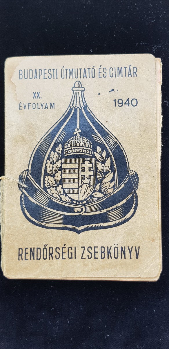 Rendőrségi zsebkönyv - 1940