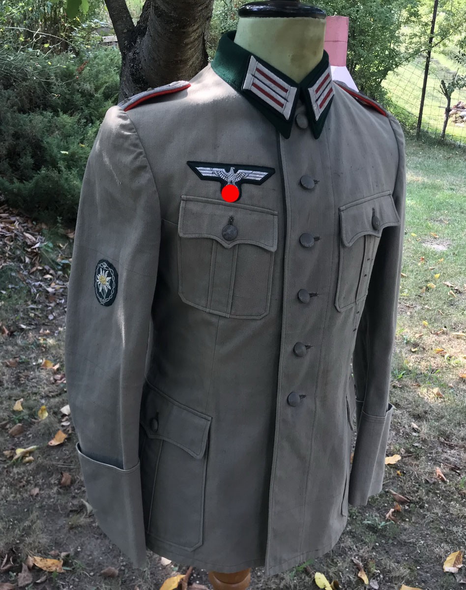Wehrmacht tüzér tiszt